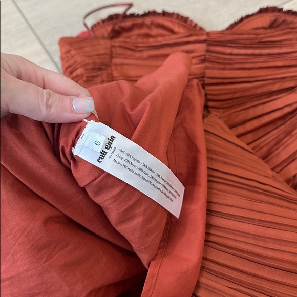 Cult Gaia Charlique brown mini dress - Picture 6 of 6